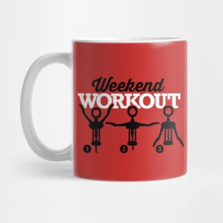 Weekend work corkscrew Mug